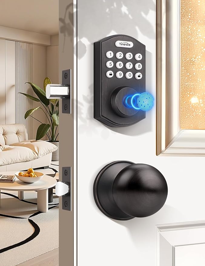 Smart Locks for Front Door by TINEWA