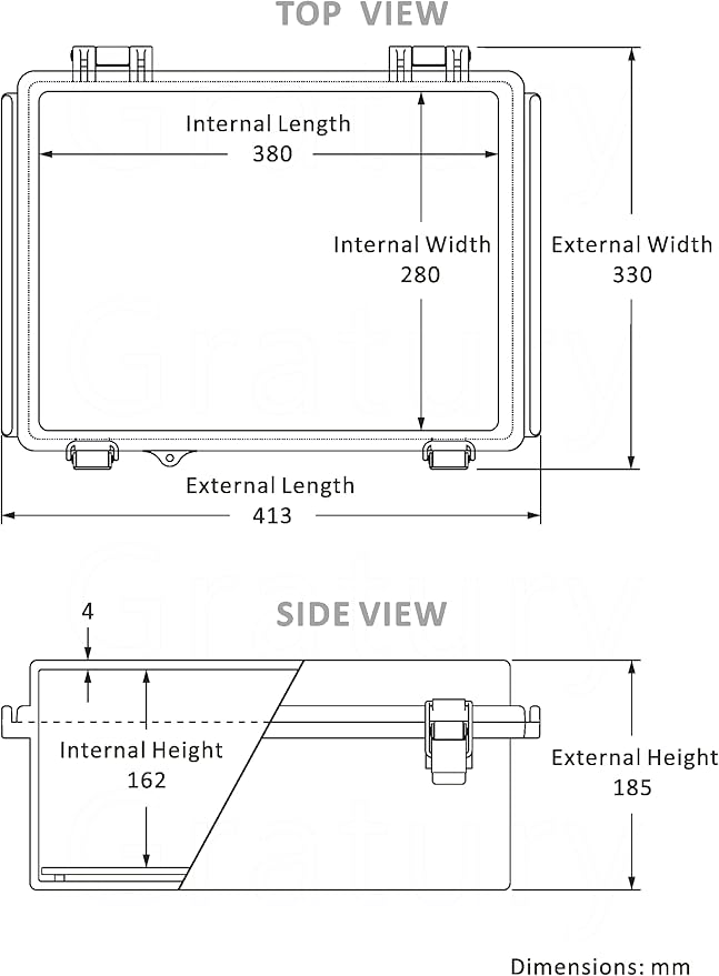 Gratury Junction Box, IP67 Waterproof Plastic Enclosure - Image 3