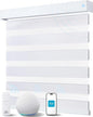 Smart Zebra Blinds for Windows, Alexa Motorized Blinds by JaeJaes