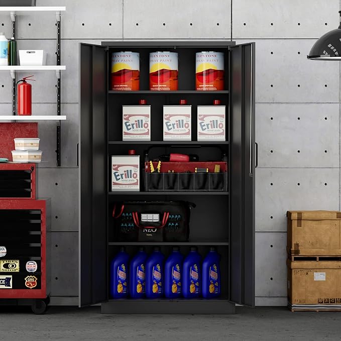 Metal Storage Cabinet-71” Tall Steel File Cabinets - Image 8