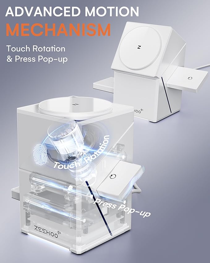 ZEEHOO 3 in 1 Charging Station, - Image 4