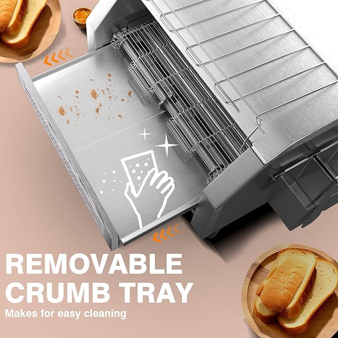 PYY Commercial Conveyor Toaster 450 Slices/Hour - Image 5
