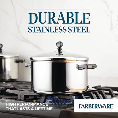 Farberware Classic Stainless Steel 6-Quart Stockpot - Image 2