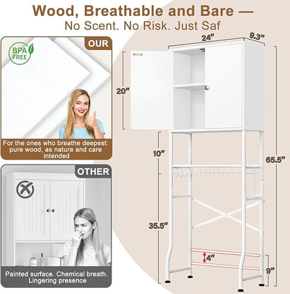 Over The Toilet Storage Cabinet - Image 2
