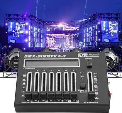 Ygybeyond DMX-C7Controller, Controller, Stage Lighting Equipment & Accessorie - Image 7