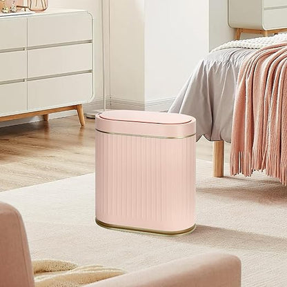 Bathroom Sensor Trash Can with Lid Automatic 2 Gallon Motion Sensor Garbage Bin - Image 7