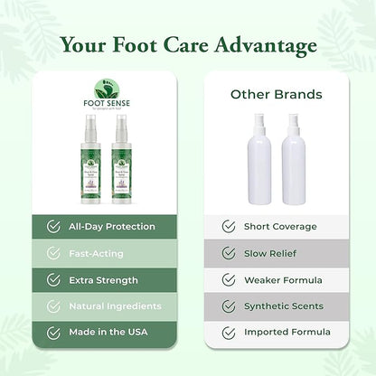 Foot Sense – Shoe Deodorizer & Foot Spray – Natural Foot & Shoe Odor Eliminator - Image 7