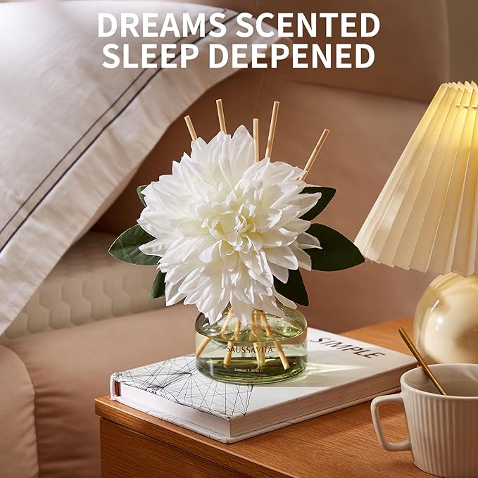 Reed Diffusers Set unfettered Dew Scent, Bathroom Floral Scent Diffuser - Image 5