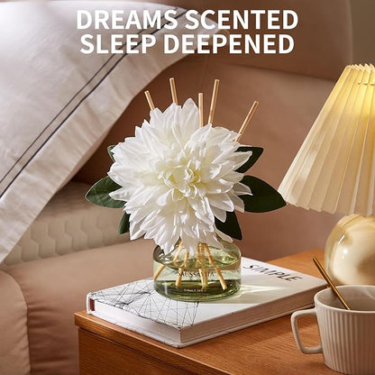 Reed Diffusers Set unfettered Dew Scent, Bathroom Floral Scent Diffuser - Image 5