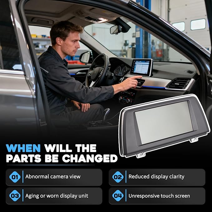 6.5'' Information GPS Dash Display Screen Fit - Image 5