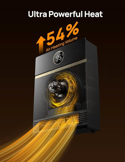 DREO Smart Wall Heater, IP24 Electric PTC Space Heater - Image 3