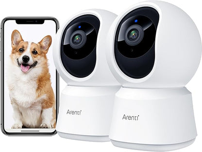 ARENTI 5G Indoor Security Camera, 4MP Pet Camera by ArentiIntelligence