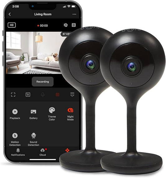 Geeni Look 1080p Indoor Security Camera – 1-Pack Full HD WiFi Indoor Camera by Geeni