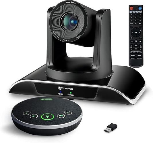 TONGVEO All-in-One Conference Room Video Camera System Al Auto-Tracking HD1080P by TONGVEO