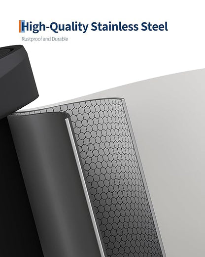 Garvee 16 gal / 60 L Metal Trash Can - Image 4