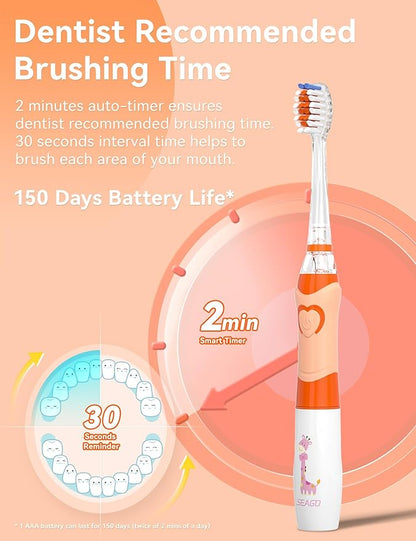 SEAGO Kids Electric Toothbrush - Image 5