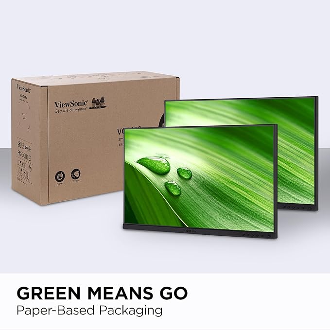 ViewSonic VG2448A-2_H2 24 Inch Dual Pack Head-Only 1080p IPS Monitor - Image 3