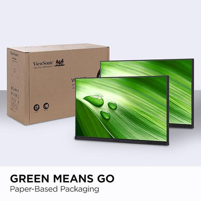 ViewSonic VG2448A-2_H2 24 Inch Dual Pack Head-Only 1080p IPS Monitor - Image 3