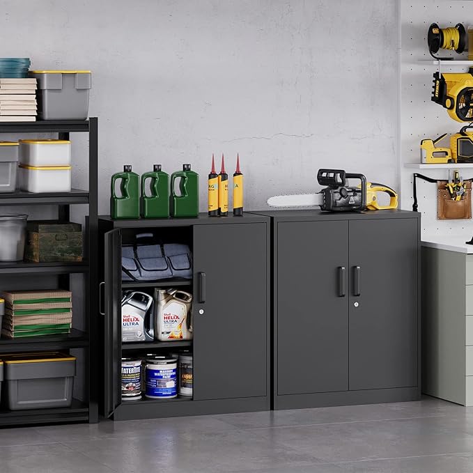 MIIIKO Metal Storage Cabinet - Image 5