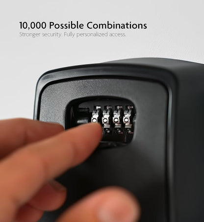 Iron Lock® Key Lock Box XXL Wall Mount – Waterproof Outdoor Key Safe - Image 3