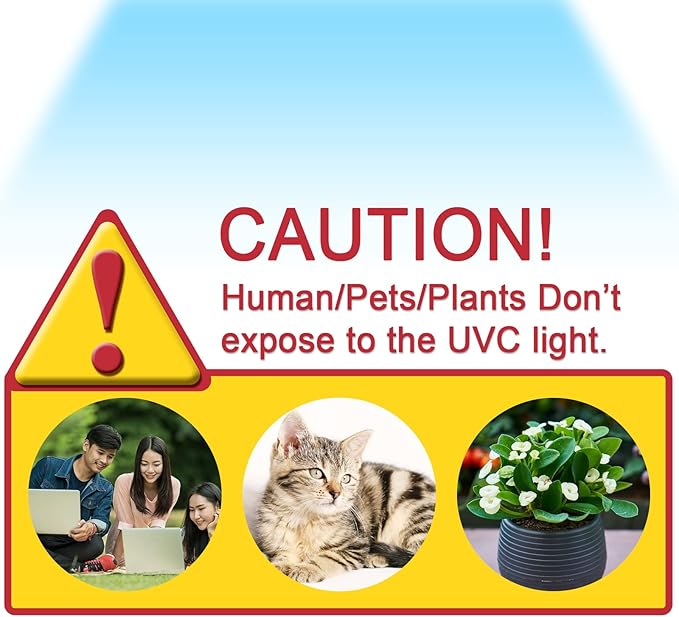 Coospider 18W HAVC UV Light Bulb, Replacement Sanitizer UVC Bulb - Image 4