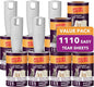 MEIQIHOME Lint Rollers for Pet Hair Extra Sticky, 1110 Sheets Mega Value Set by MEIQIHOME