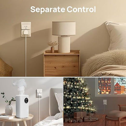 Linkind Matter Smart Plug with Remote, Work with Apple Home, Google Home - Image 4
