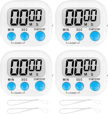 ZILLEEN Classroom Timer for Kids Teachers 4 Pack Digital Timers by ZILLEEN