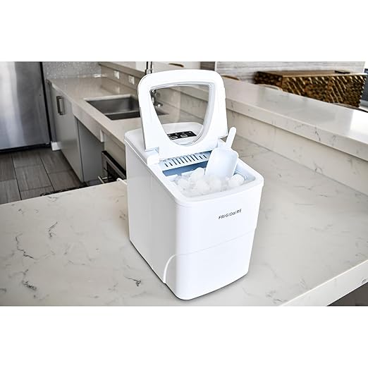 Frigidaire EFIC108 Counter top Portable, 26 lb per Day Compact Ice Maker Machine - Image 12