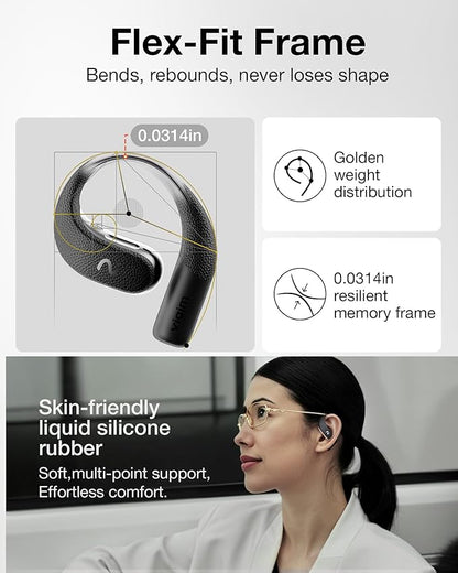 OpenNote AI Voice Recorder – Open Ear Headphones - Image 5