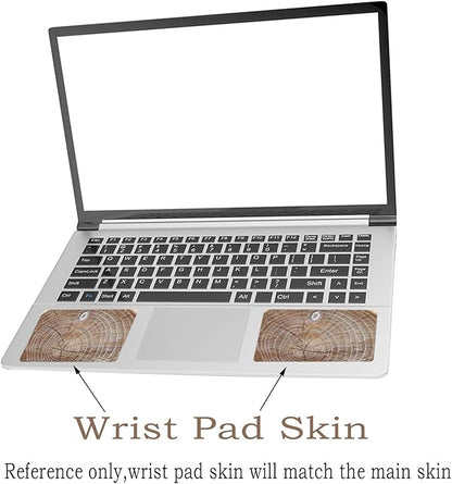 Laptop Skin Sticker Decal, Decorative Waterproof Removable, Wood Art - Image 2