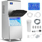 Commercial Ice Maker Machine 400 Lbs/24H, 350 Lbs Large Storage, Stainless by Velieta-SpecialistinFridge