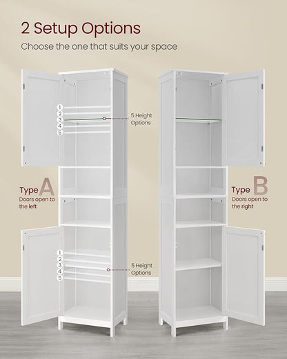 VASAGLE Tall Bathroom Cabinet - Image 3
