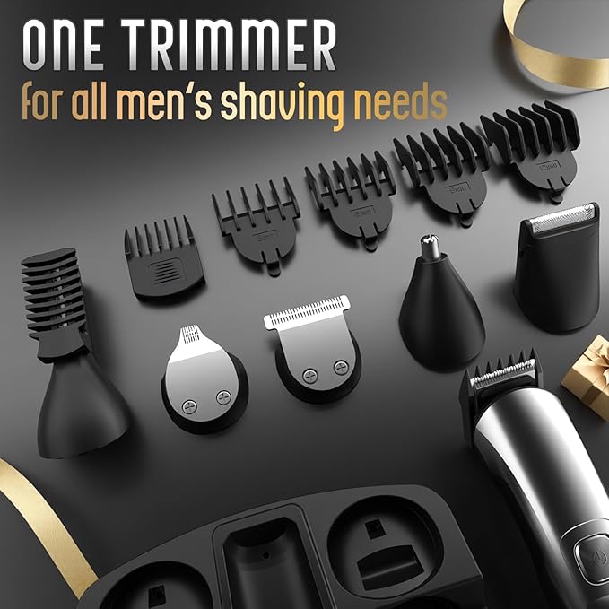 Ufree Beard Trimmer for Men, Waterproof Electric Razor for Nose, Face & Mustache - Image 6