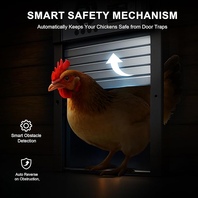 Automatic Chicken Coop Door – Solar Powered Auto Chicken Door - Image 4