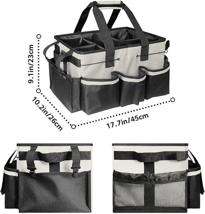 Boczif Cleaning Caddy Bag Wearable, Cleaning Caddy Supplies Organizer - Image 6
