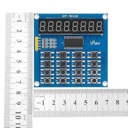 2PCS TM1638 LED Display 8Bit Digital Tube Module 16 Keys 3-Wire Control Keyboard - Image 3