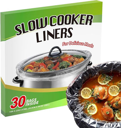 ECOOPTS Slow Cooker Liners, Disposable Cooking Bags Suitable by ECOOPTS
