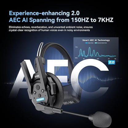 SYNCO XTalk Pro5 XPro X5 2.4GHz Wireless Headset Communication System Random - Image 3