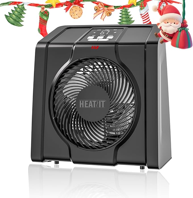 HEATIT Space Heater for Indoor, Digital Display by HEATIT
