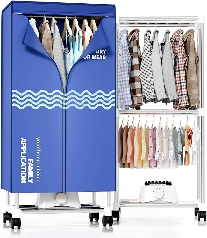 Clothes Dryer, Portable Drying Machine by Kiseely