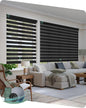 Yoolax Motorized Zebra Blinds Compatible by Yoolax