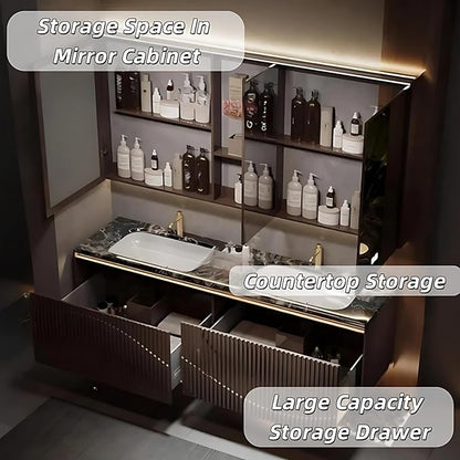 Double Sink Bathroom Vanity - Image 7