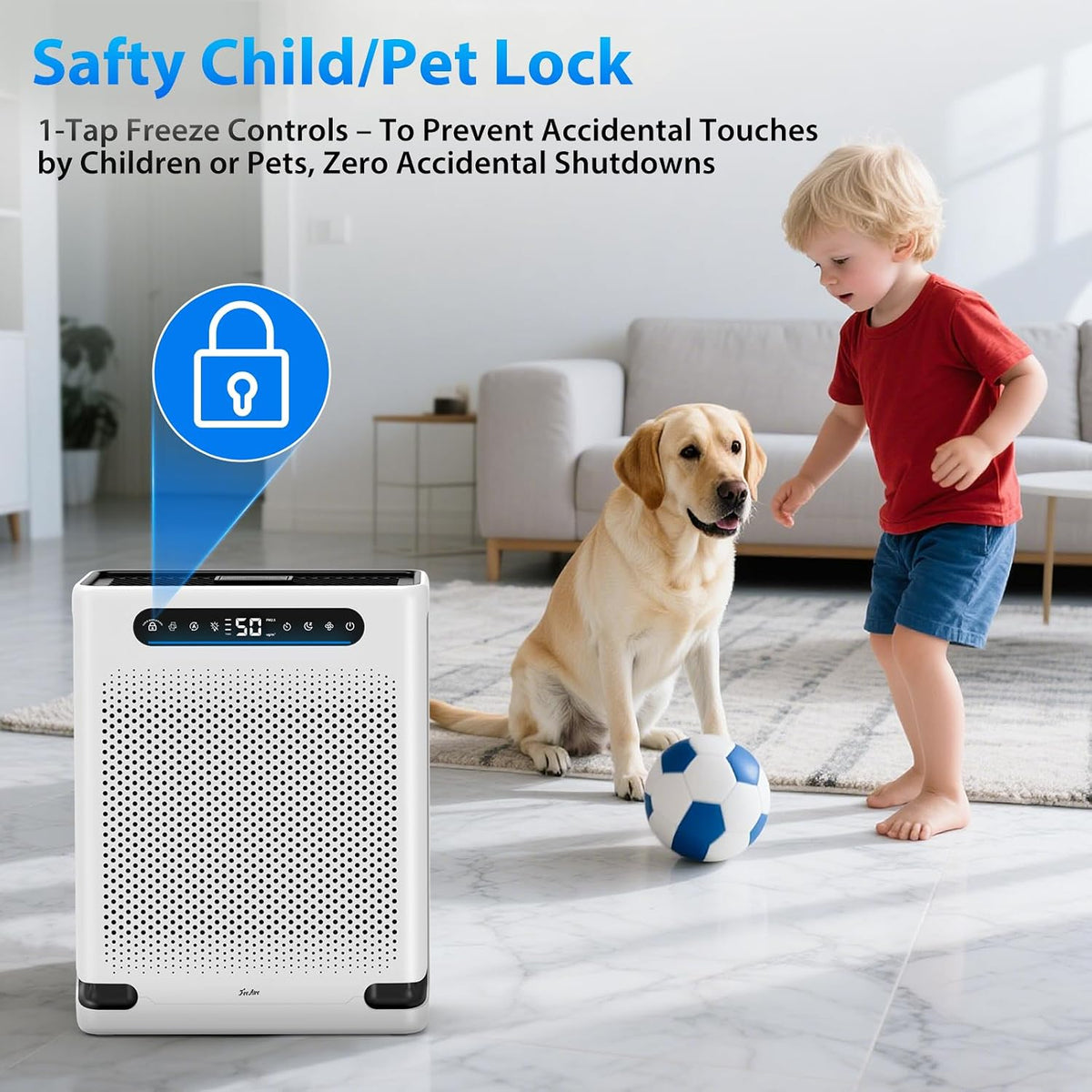 freaire air purifiers for home large room up on a desk or shelf