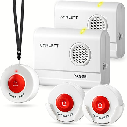 Caregiver Pager Wireless Nurse Call Button by SYNLETT