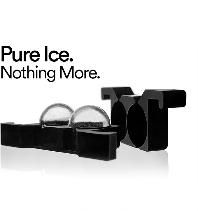 Clear Ice Maker Set – Crystal Clear Ice Ball & Cube Molds - Image 3