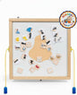 Magnetic Toddler Activity Wall Panel Toy – Interactive Wall Busy Board – by PlayscapesLLC