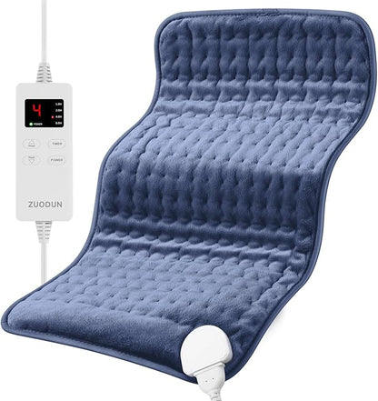 Heating Pad for Back and Knee Pain Relief, Period Heating Pad for Cramps by ZUODUN