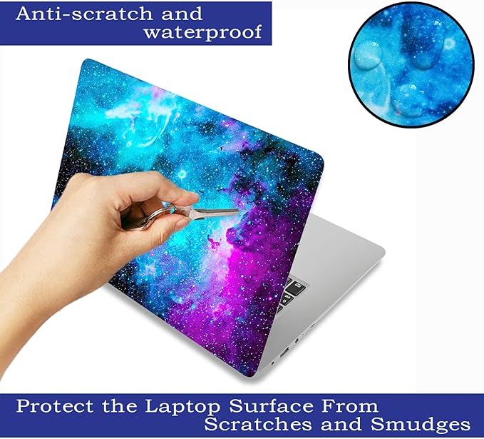 ToLuLu Laptop Skin Sticker Decal, Nebula Galaxy - Image 2