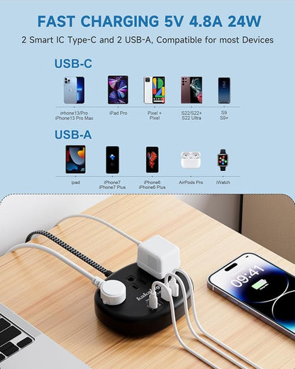 Short Extension Cord Black - Image 6